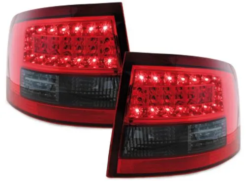 Kristalna LED štop svetla AUDI A6 C5 karavan  (97-04) - crvena / zatamnjena - PROSET VTT doo