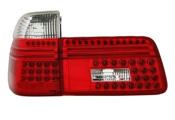 Kristalna LED štop svetla BMW E39 karavan (97-04) - crvena / hrom - PROSET VTT doo