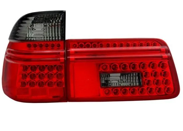 Kristalna LED štop svetla BMW E39 karavan (97-04) - crvena / zatamnjena - PROSET VTT doo