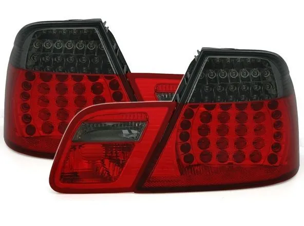 Kristalna LED štop svetla BMW E46 Coupe Facelift (2003+) - crvena / zatamnjena - PROSET VTT doo