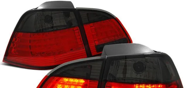 Kristalna LED štop svetla BMW E61 karavan (03-07) - crvena / zatamnjena - PROSET VTT doo