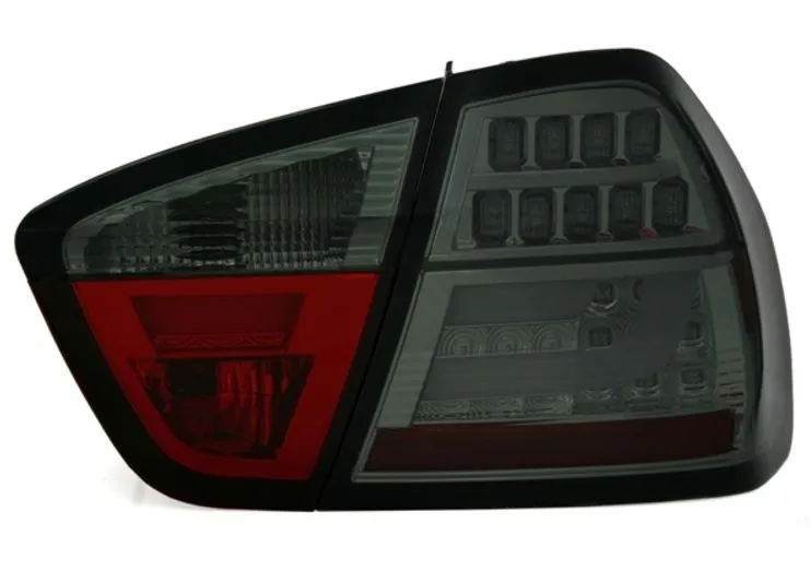 Kristalna LED štop svetla BMW E90 (03-07) - crvena / zatamnjena - PROSET VTT doo