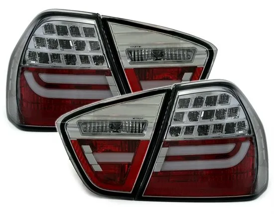 Kristalna LED štop svetla BMW E90 (2003-2007) - crveno bela - PROSET VTT doo