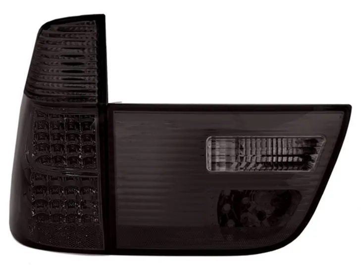 Kristalna LED štop svetla BMW X5  (99-03) - crna - PROSET VTT doo