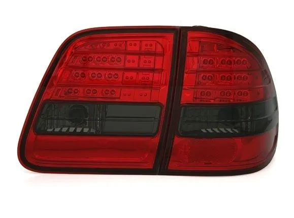 Kristalna LED štop svetla Mercedes W210 E-Class karavan (95-02) - crvena / zatamnjena - PROSET VTT doo