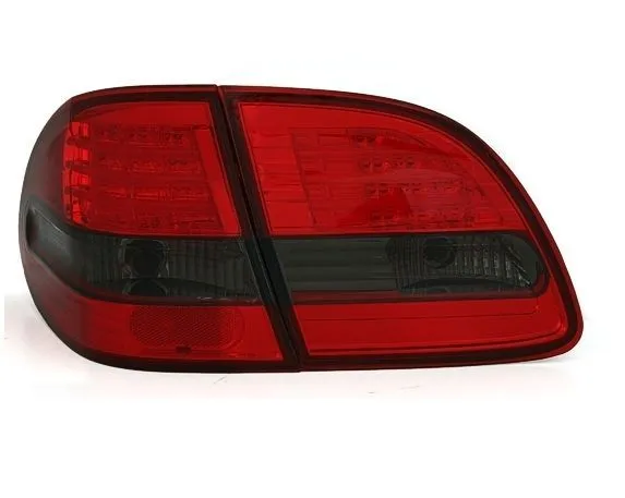 Kristalna LED štop svetla Mercedes W211 E-Class karavan (02-09) - crvena / zatamnjena - PROSET VTT doo