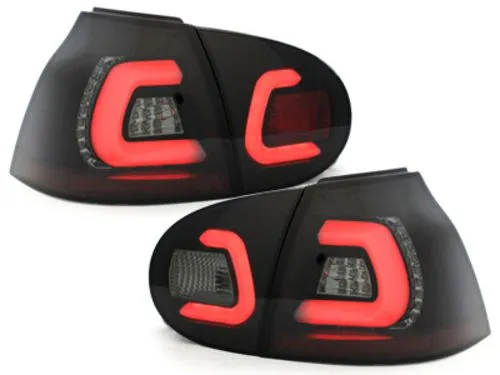 Kristalna LED štop svetla VW  GOLF V - crna - PROSET VTT doo