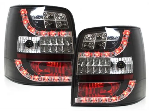 Kristalna LED štop svetla VW PASSAT 3B/ B5 karavan (00-04)  - crna sa led migavcem - PROSET VTT doo