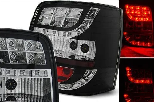 Kristalna LED štop svetla VW PASSAT 3B/ B5 karavan (97-04) - crna - PROSET VTT doo