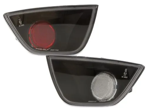 Kristalna stop svetla za maglu FORD FOCUS - crna - PROSET VTT doo