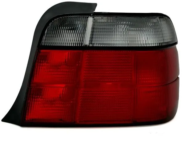 Kristalna štop svetla BMW E36 compact / karavan (91-99) - crvena / zatamnjena - PROSET VTT doo