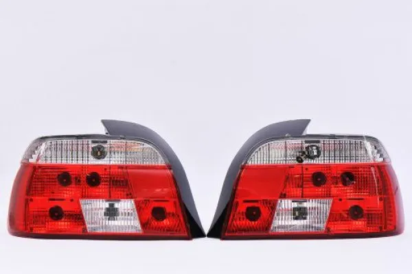Kristalna štop svetla BMW E39 (95-00) - crvena/bela - PROSET VTT doo