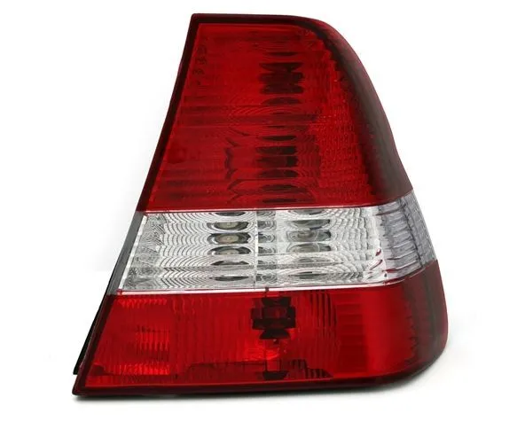 Kristalna štop svetla BMW E46 Compact (01+) - crvena / hrom - PROSET VTT doo