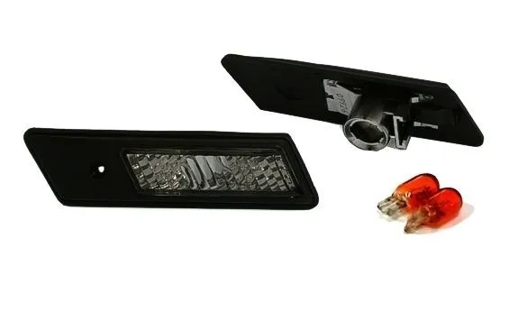Kristalni bočni migavci BMW E36 / E34 / E32 (91-99) - crni zatamnjeni - PROSET VTT doo