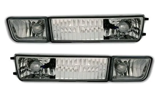 Kristalni clear glass migavci sa maglenkama  - hrom - PROSET VTT doo