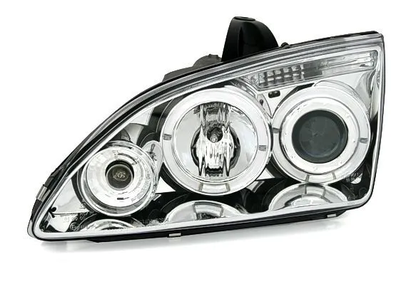 Kristalni farovi Angel Eyes FORD FOCUS (05-08) - hrom - PROSET VTT doo