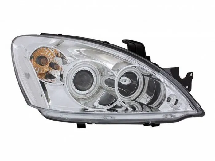 Kristalni farovi Angel Eyes Mitsubishi Lancer (2004-2007) - hrom - PROSET VTT doo
