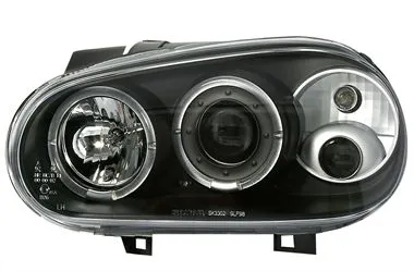 Kristalni farovi Angel Eyes VW GOLF 4 - crni - PROSET VTT doo
