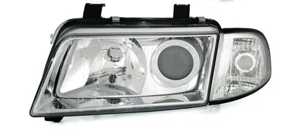 Kristalni farovi AUDI A4 (95-99) -  hrom - PROSET VTT doo