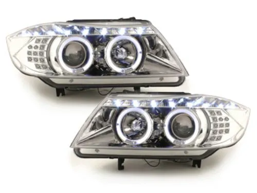 Kristalni farovi Day Line BMW E90 (05-08) - hrom - PROSET VTT doo