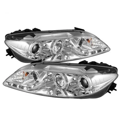 Kristalni farovi Devil / Angel Eyes MAZDA 6 (02-08) - hrom - PROSET VTT doo