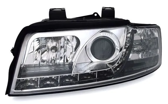 Kristalni farovi Devil Eyes AUDI A4 b6  (01-04) - hrom - PROSET VTT doo