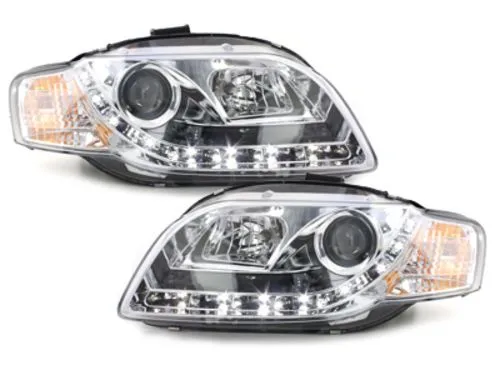 Kristalni farovi Devil Eyes AUDI A4 b7 (04-08) - hrom - PROSET VTT doo