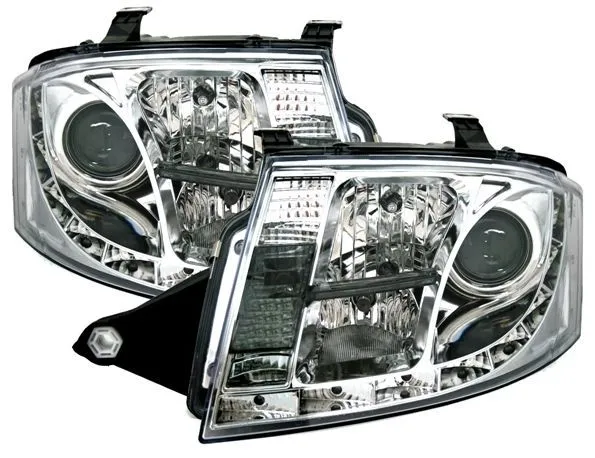 Kristalni farovi Devil Eyes AUDI TT (1998-2005) - hrom - PROSET VTT doo
