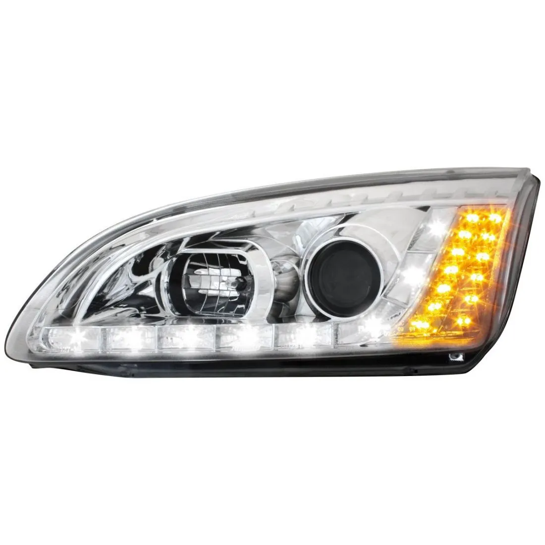 Kristalni farovi Devil Eyes FORD FOCUS (05-08) -  hrom - PROSET VTT doo