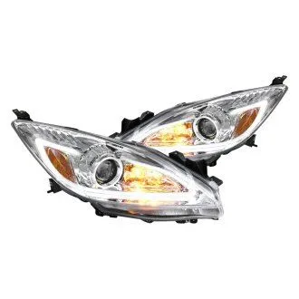 Kristalni farovi Devil Eyes MAZDA 3  4vrata (2008-2013) - hrom - PROSET VTT doo