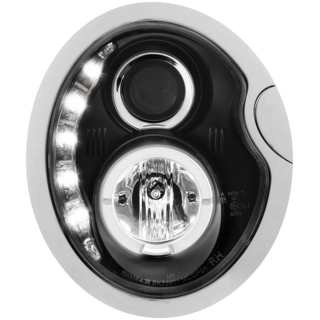 Kristalni farovi Devil Eyes MINI COOPER (02-04) - crni - PROSET VTT doo
