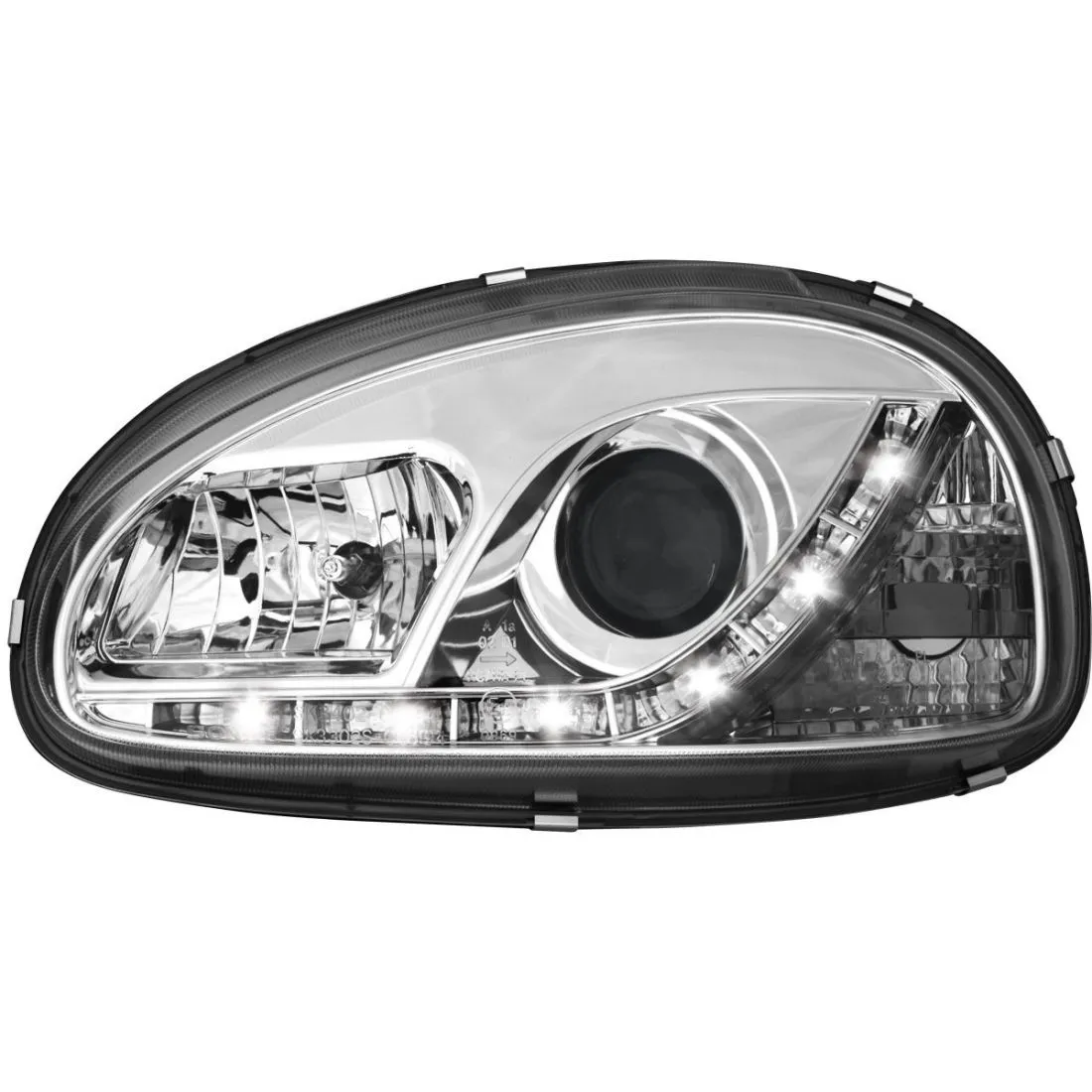 Kristalni farovi Devil Eyes OPEL CORSA  B (93-01) - hrom - PROSET VTT doo