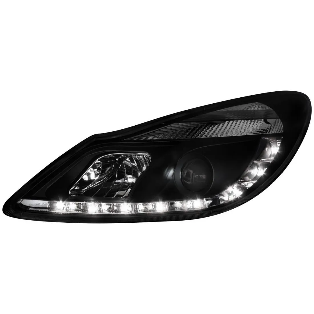 Kristalni farovi Devil Eyes OPEL CORSA  D (06-10) - crni - PROSET VTT doo