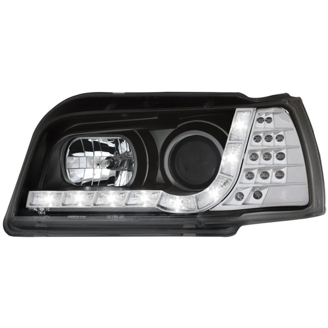 Kristalni farovi Devil Eyes RENAULT CLIO (96-98) - crni - PROSET VTT doo