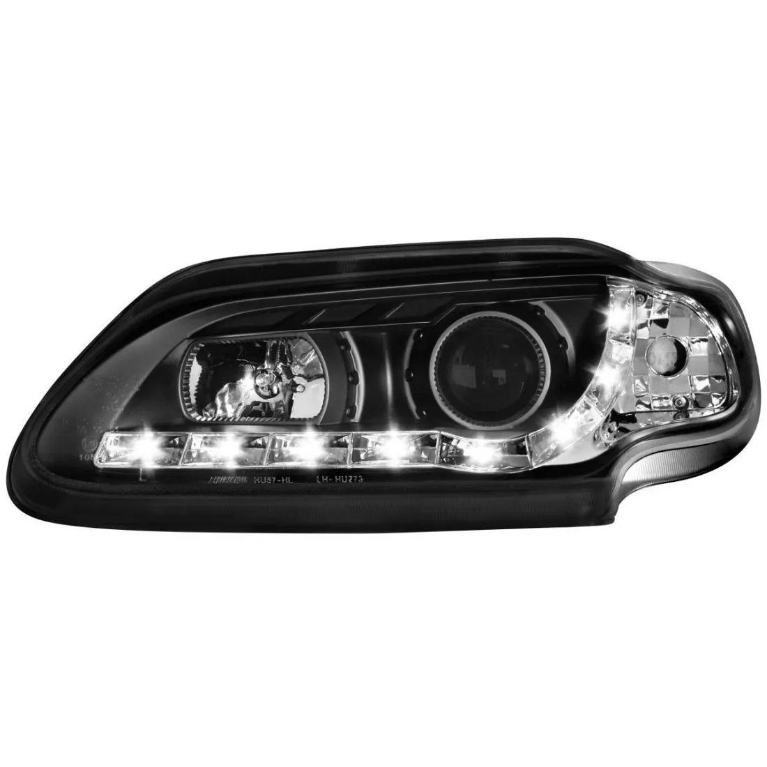 Kristalni farovi Devil Eyes Renault Megane (96-99) - crni - PROSET VTT doo