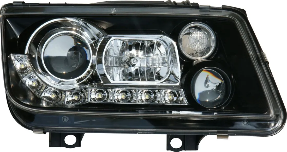 Kristalni farovi Devil Eyes VW BORA   - crni - PROSET VTT doo
