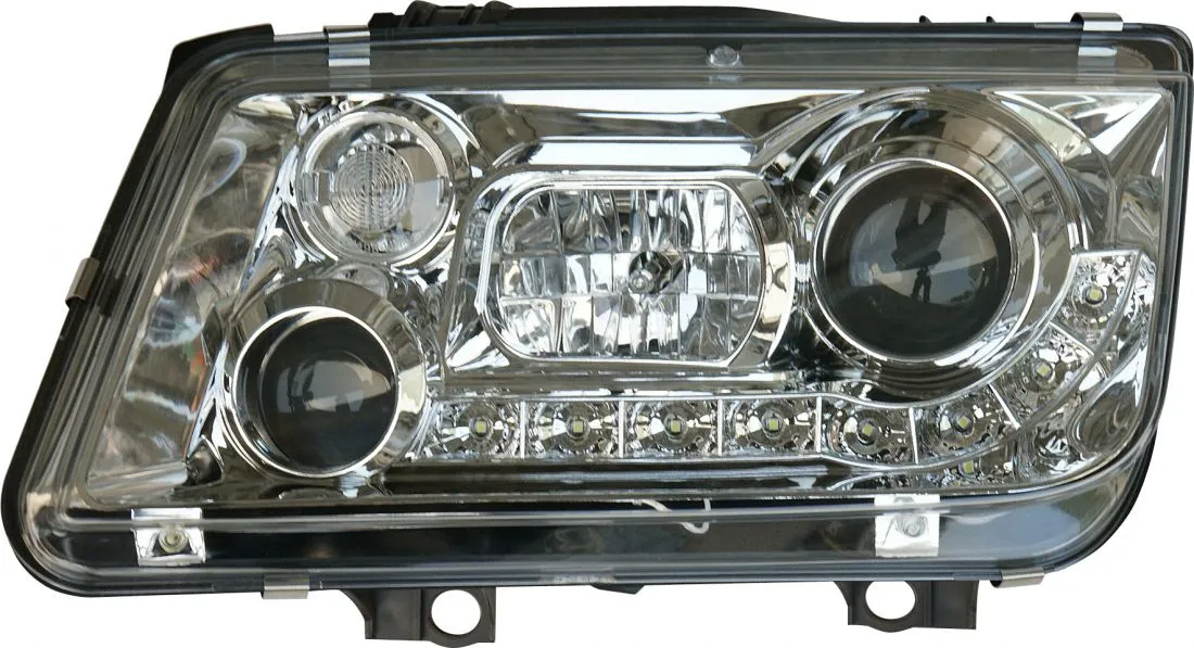 Kristalni farovi Devil Eyes VW BORA  -  hrom - PROSET VTT doo