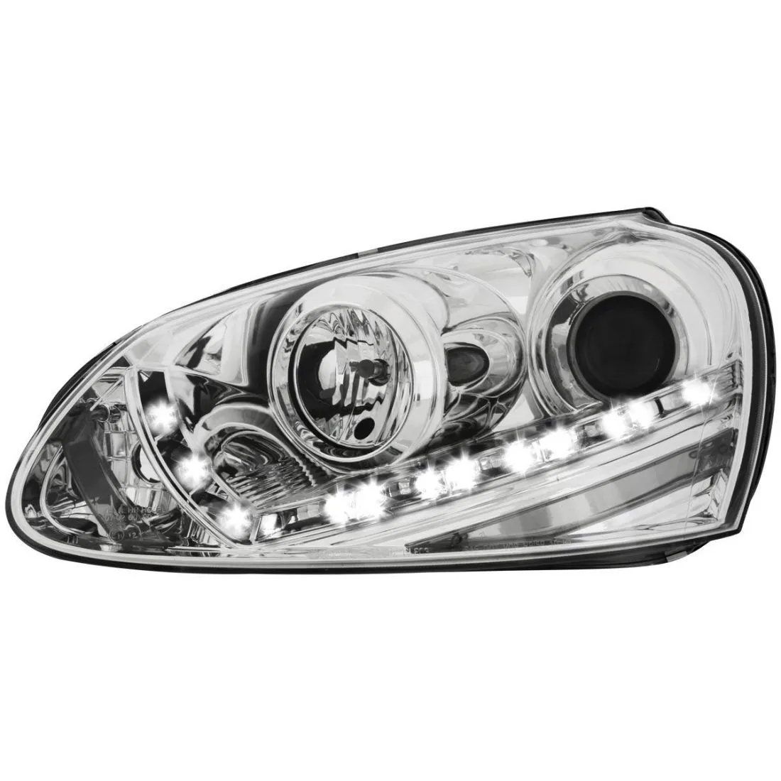 Kristalni farovi Devil Eyes  VW GOLF 5 - hrom - PROSET VTT doo