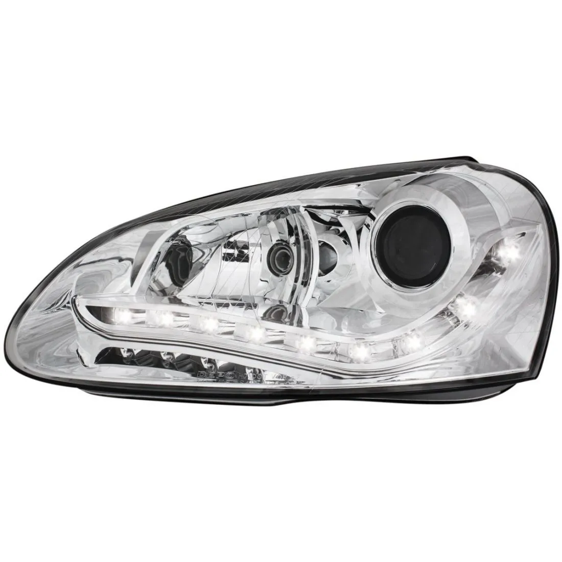 Kristalni farovi Devil Eyes VW GOLF 5 - hrom - PROSET VTT doo