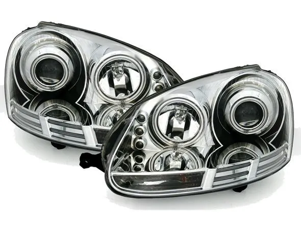 Kristalni farovi Devil Eyes VW GOLF 5 -  hrom - PROSET VTT doo