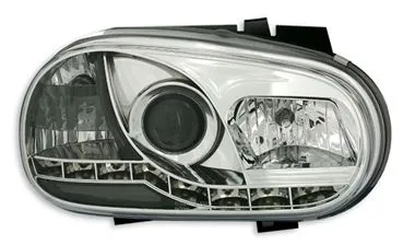 Kristalni farovi Devil Eyes VW GOLF IV  - hrom - PROSET VTT doo