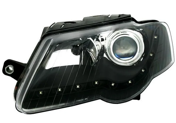 Kristalni farovi Devil Eyes VW PASSAT B6 3C  (2005+)  - Crni - PROSET VTT doo