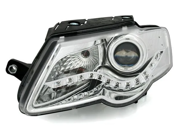 Kristalni farovi Devil Eyes VW PASSAT B6 3C  (2005+)  - hrom - PROSET VTT doo