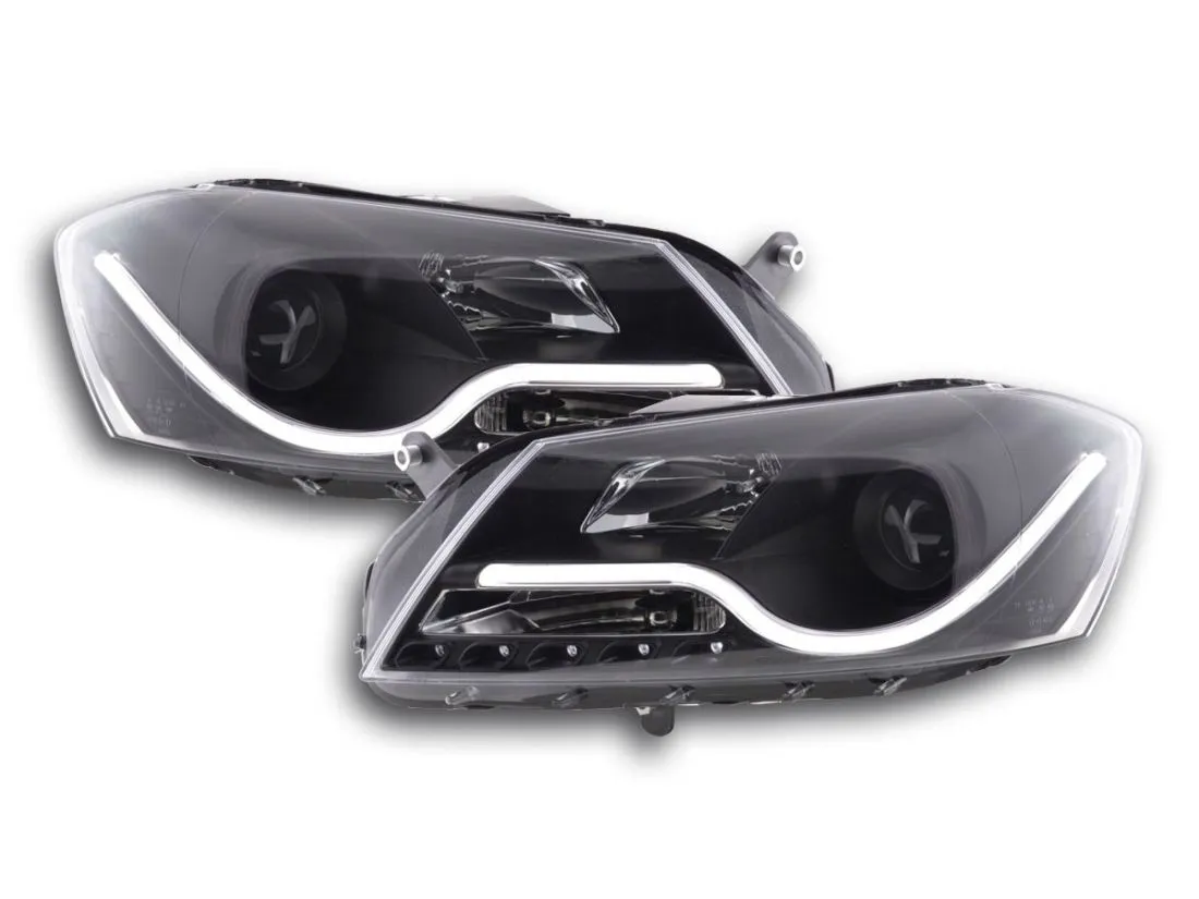 Kristalni farovi Devil Eyes VW PASSAT B7  (2010-2014)  -  crni - PROSET VTT doo