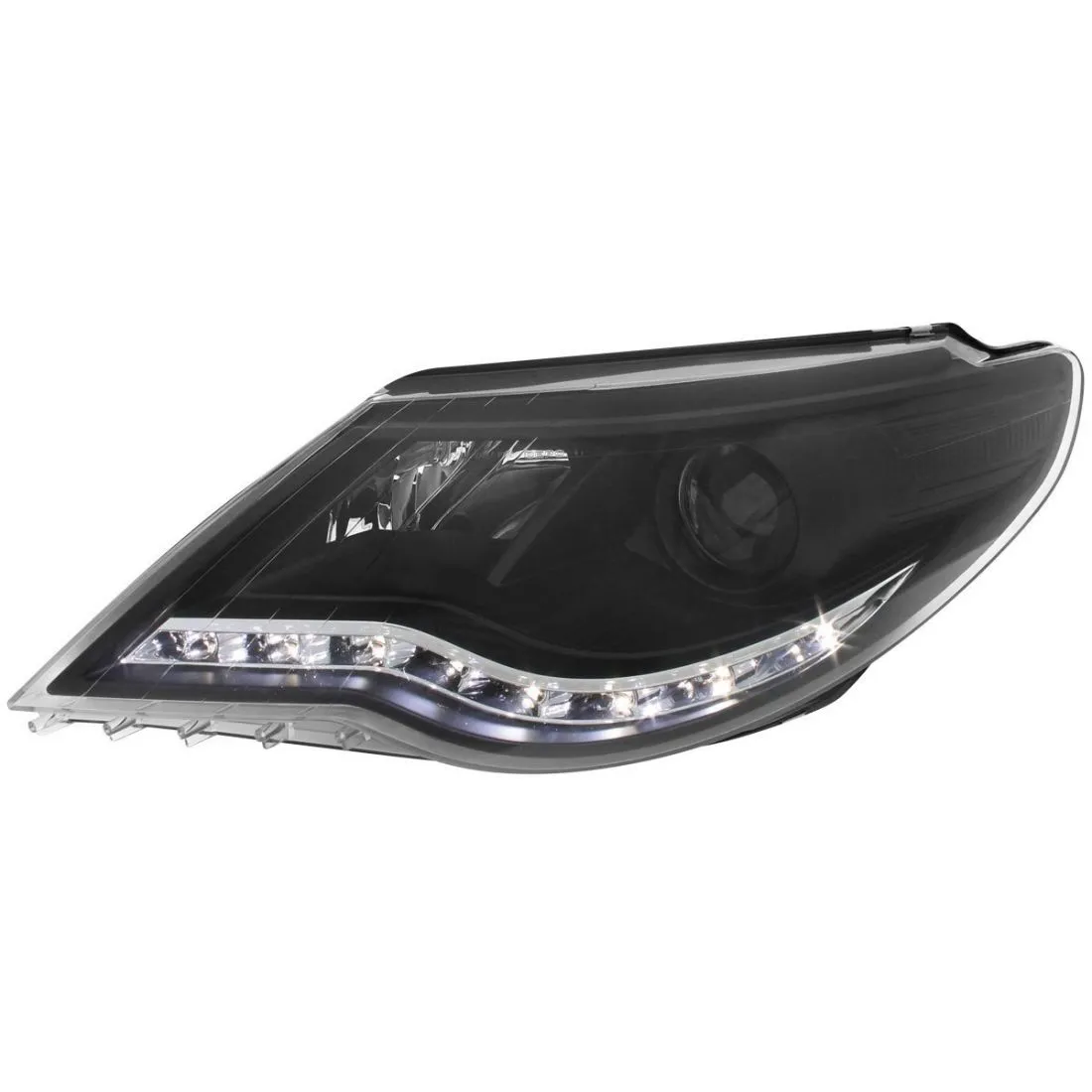 Kristalni farovi Devil Eyes VW PASSAT CC  (2008-2012)  - crni - PROSET VTT doo