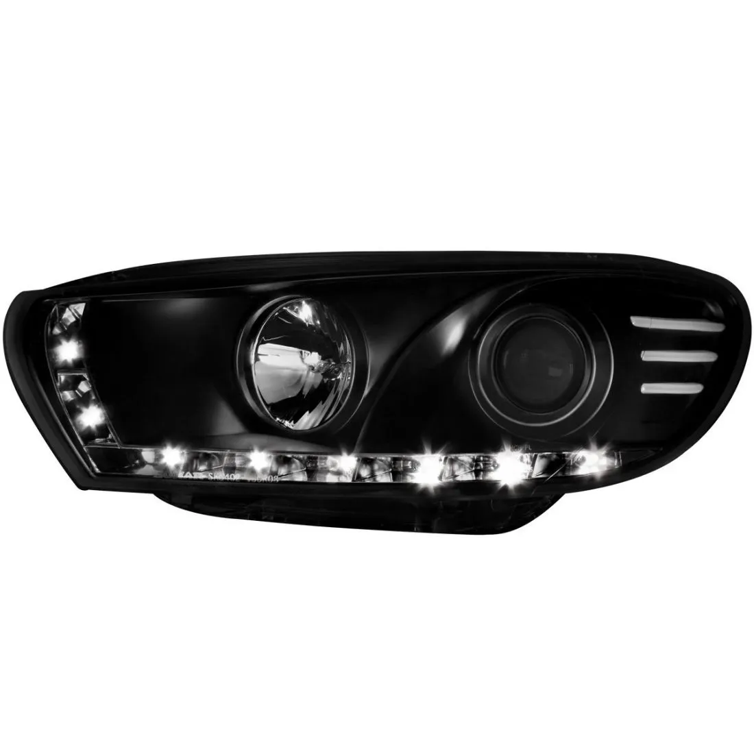 Kristalni farovi Devil Eyes VW SCIROCCO  (2008+) - crni - PROSET VTT doo