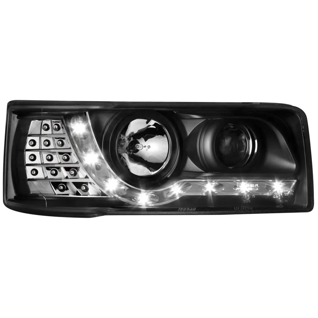 Kristalni farovi Devil Eyes VW TRANSPORTER T4 (90-03) - crni - PROSET VTT doo