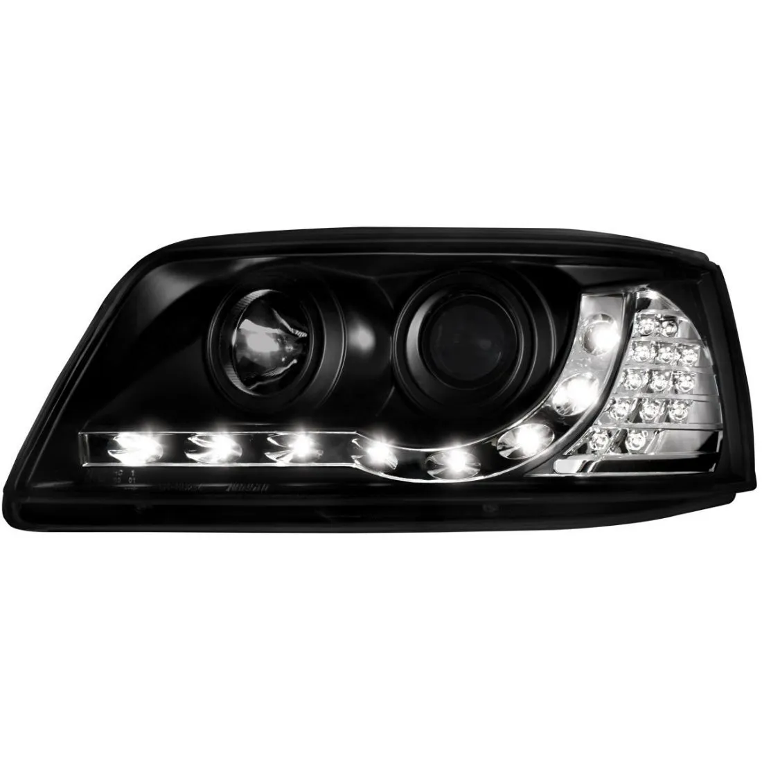 Kristalni farovi Devil Eyes VW TRANSPORTER T5 (03-09) - crni - PROSET VTT doo