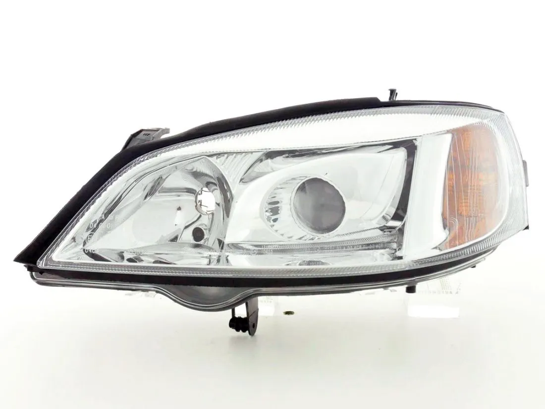 Kristalni farovi OPEL ASTRA G (98-04) -  hrom - PROSET VTT doo