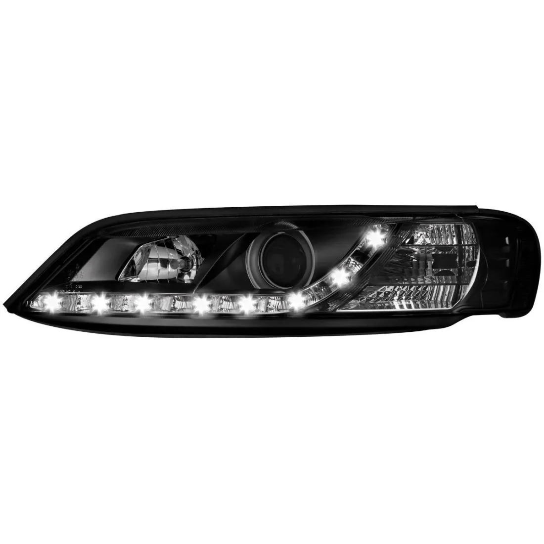 Kristalni farovi OPEL VECTRA B  (96-99) - crni - PROSET VTT doo
